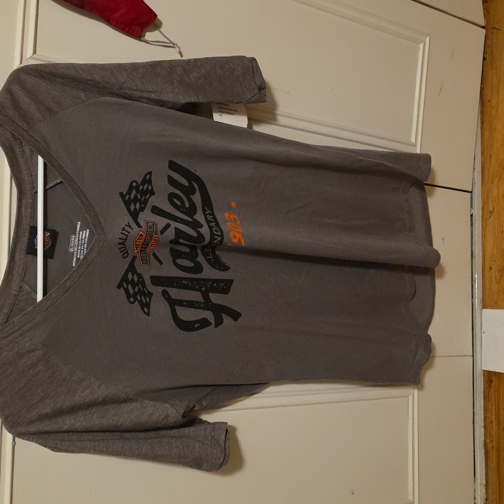 Harley-Davidson Charcoal Short Sleeve Tee